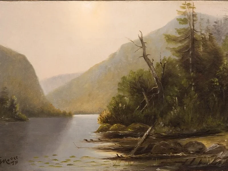 1824-Nelson Augustus Moore - Lago dell'Eco